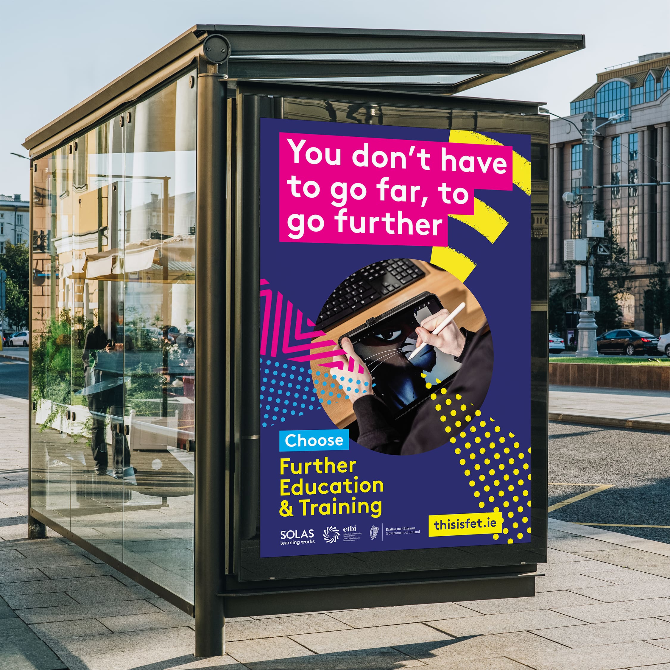 FET Bus Shelter Ad